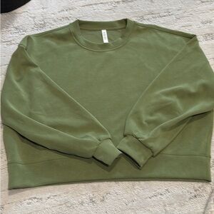 Lululemon Perfectly Oversized Cropped Crew